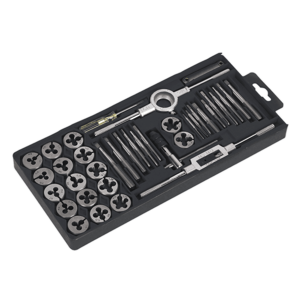 Sealey Tap & Die Set 40pc Metric Model No-AK301