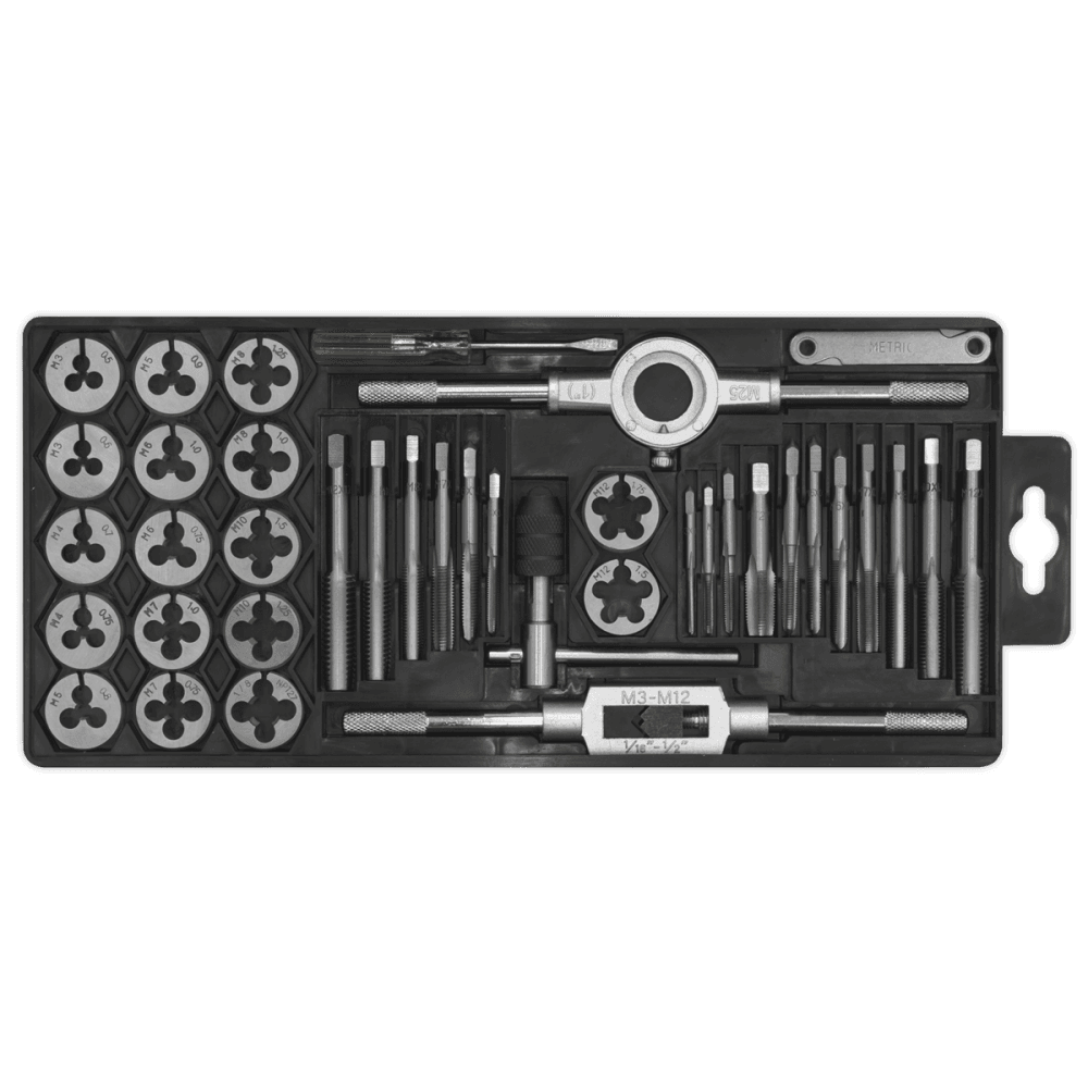 Sealey Tap & Die Set 40pc Metric Model No-AK301