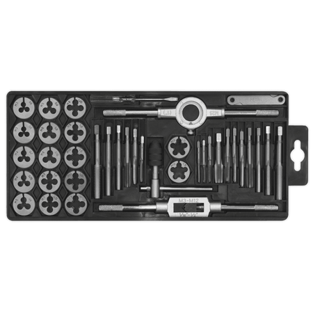 Sealey Tap & Die Set 40pc Metric Model No-AK301