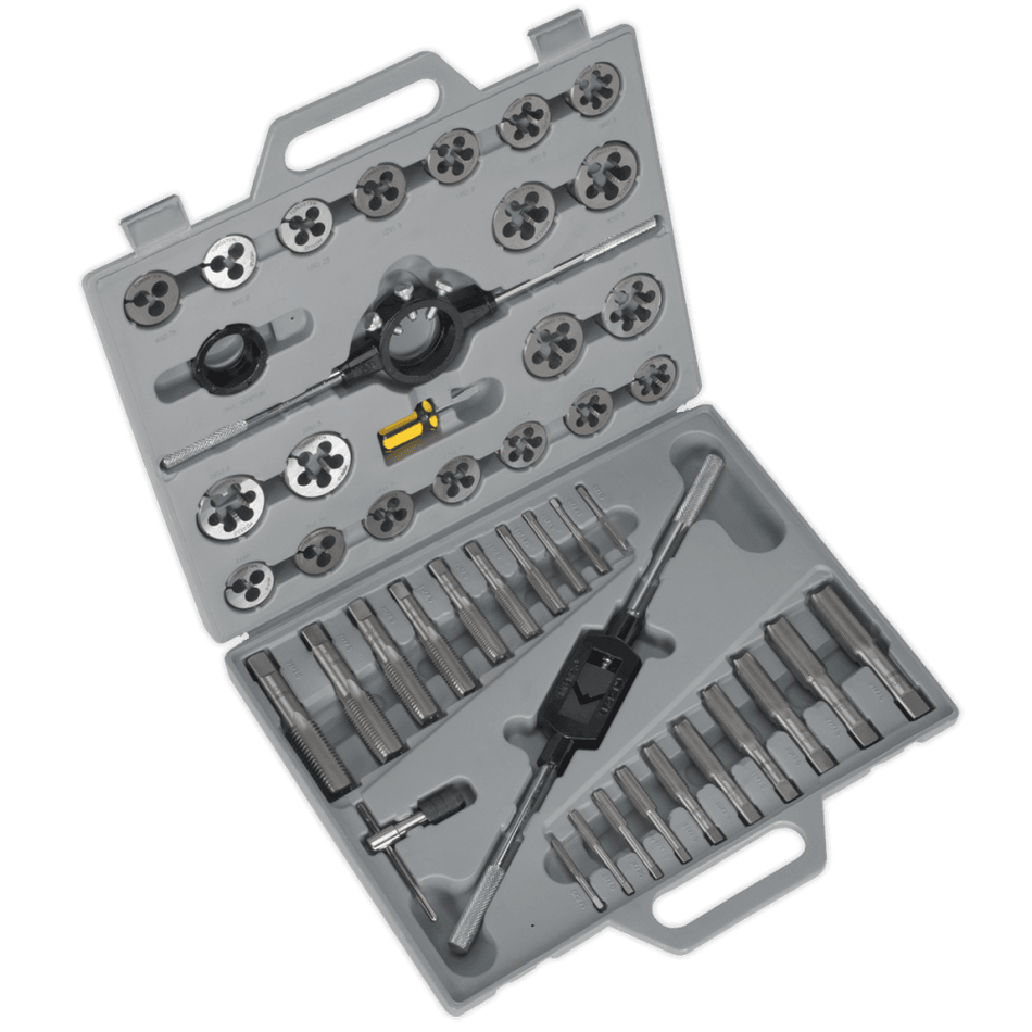 Sealey Tap & Die Set 45pc Split Dies Metric Model No-AK303