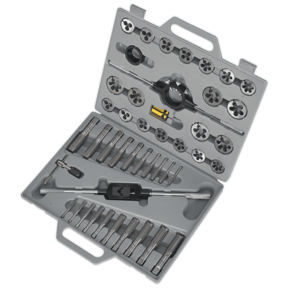 Sealey Tap & Die Set 45pc Split Dies Metric Model No-AK303