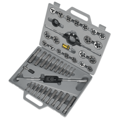 Sealey Tap & Die Set 45pc Split Dies Metric Model No-AK303