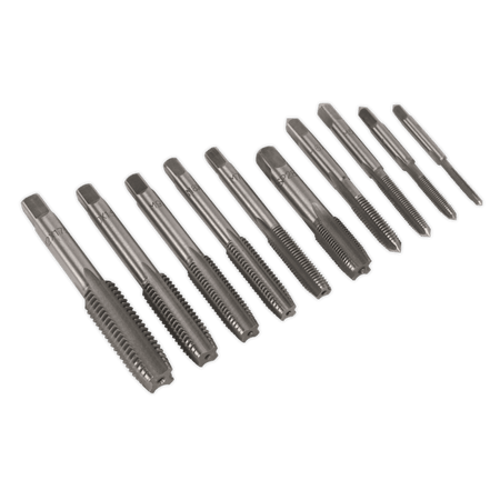 Sealey Tap Set 10pc Metric Model No-AK304M