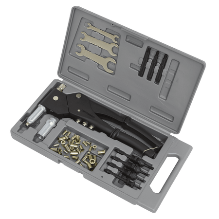 Sealey Blind Nut & Stud Riveting Kit Model No-AK396