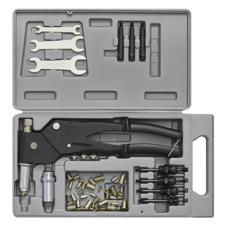 Sealey Blind Nut & Stud Riveting Kit Model No-AK396