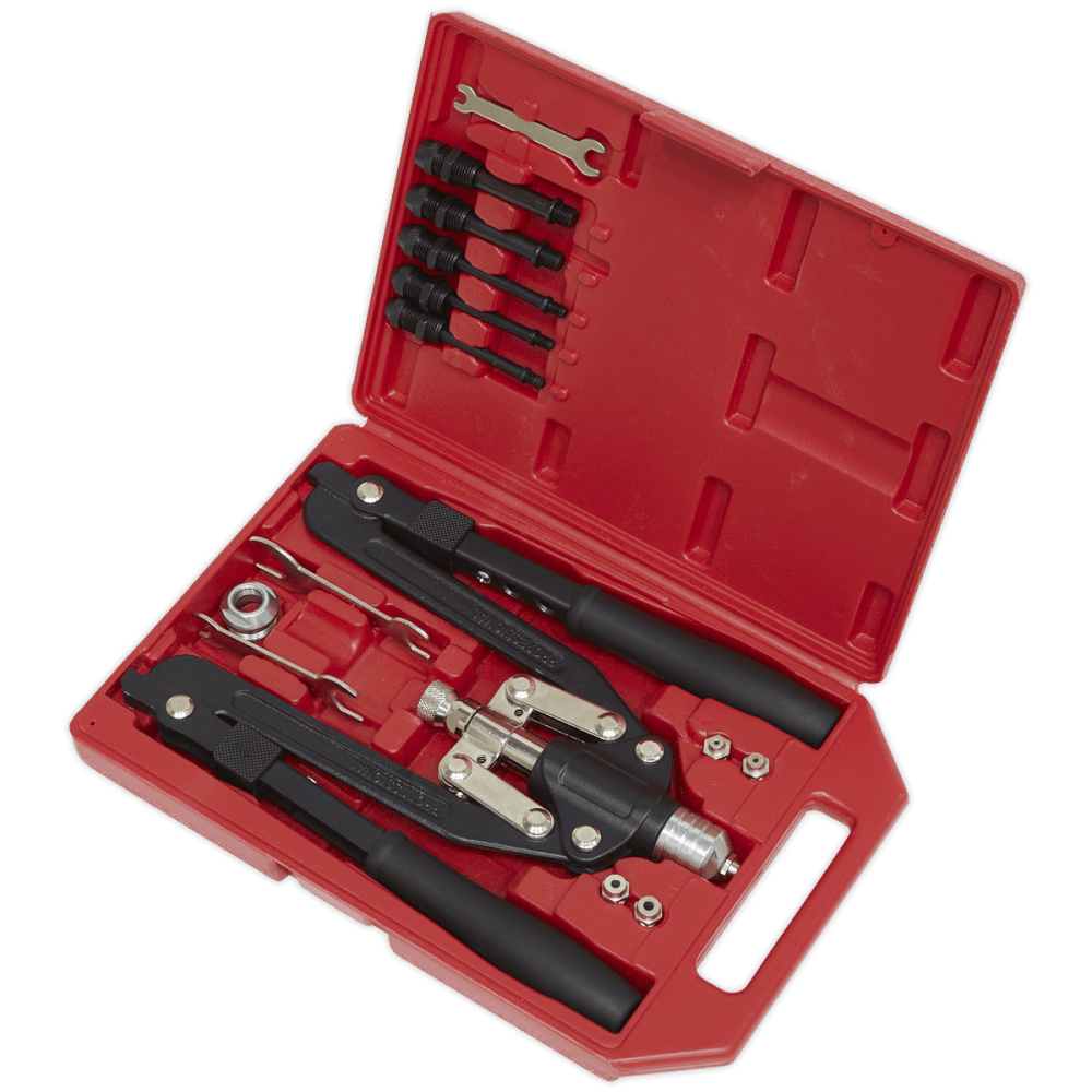Sealey Rivet & Threaded Nut Rivet Kit Model No-AK39602