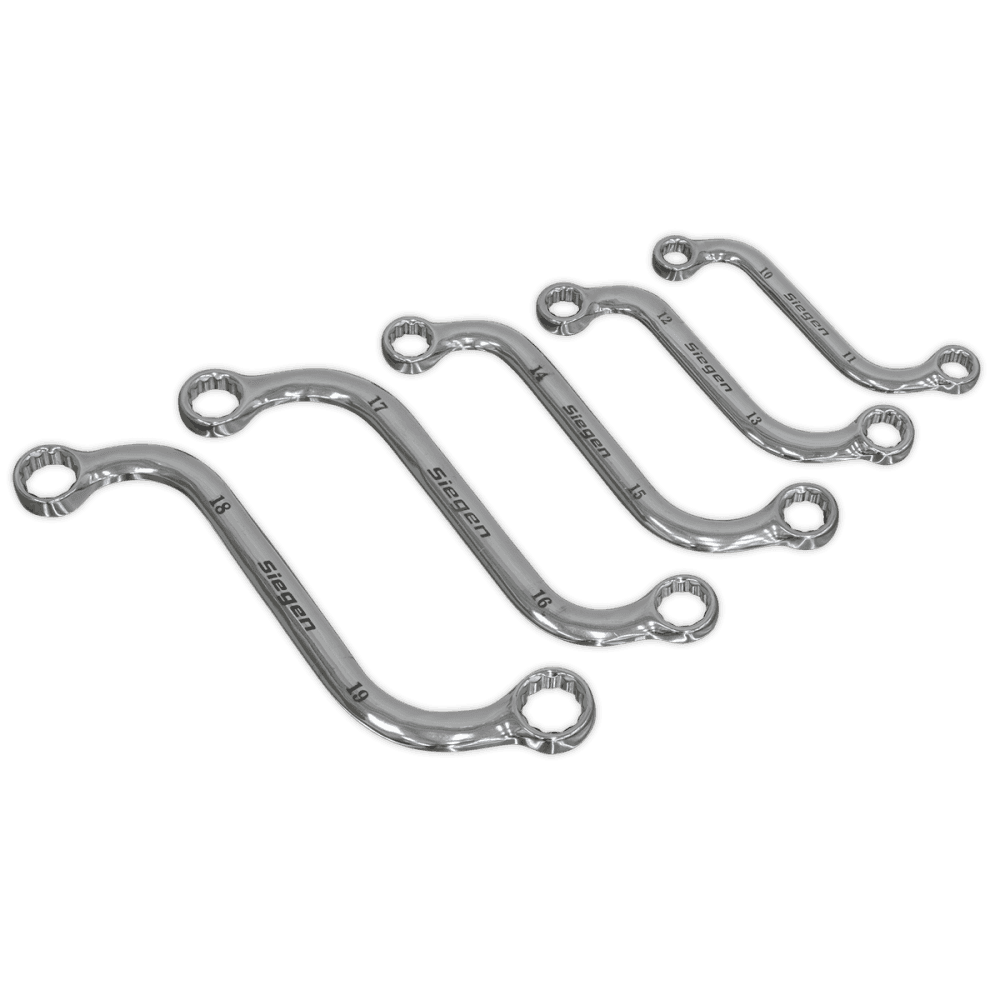 Sealey S-Spanner Set 5pc Metric Model No-S0717
