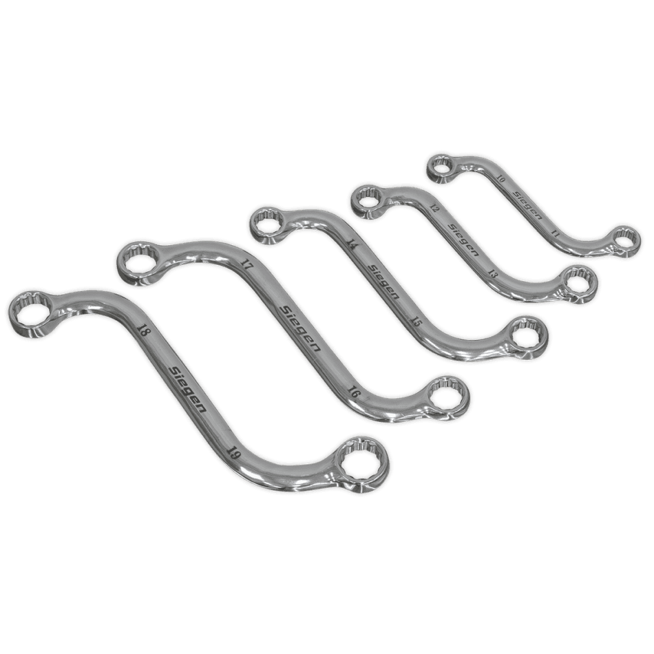 Sealey S-Spanner Set 5pc Metric Model No-S0717