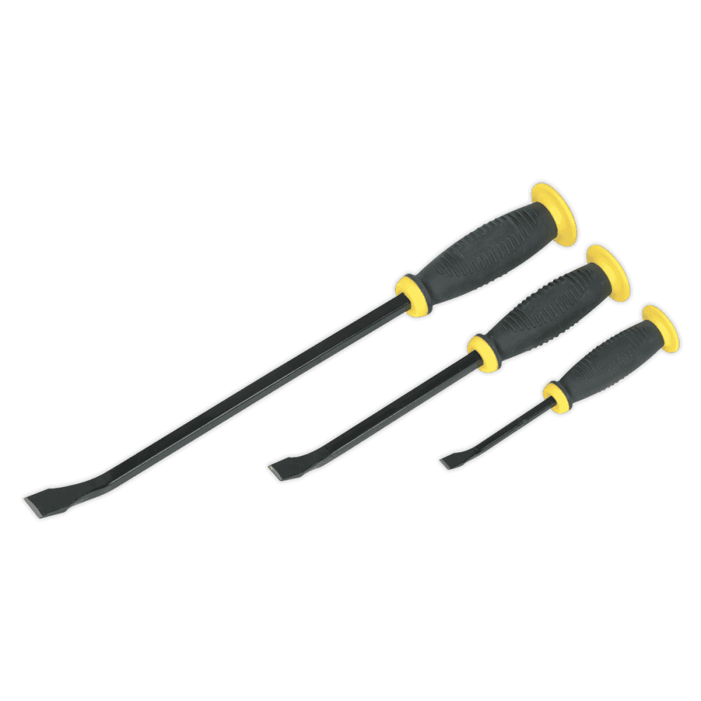 Sealey Prybar Set with Hammer Cap 3pc Model No-S0558