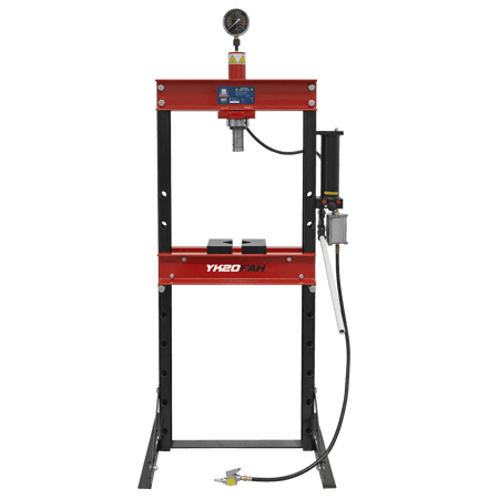 Sealey Air/Hydraulic Press 20tonne Floor Type Model No-YK20FAH