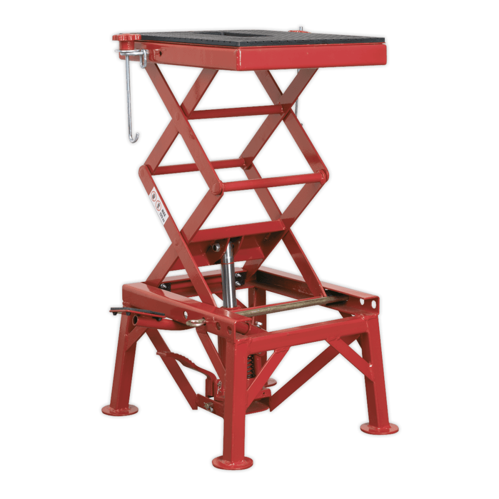 Sealey Motorcycle Lift Off-Road/Trials Bikes 135kg Model No-MC135
