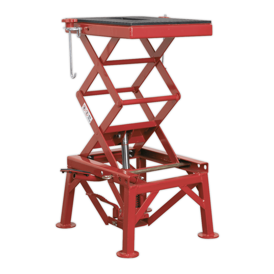 Sealey Motorcycle Lift Off-Road/Trials Bikes 135kg Model No-MC135