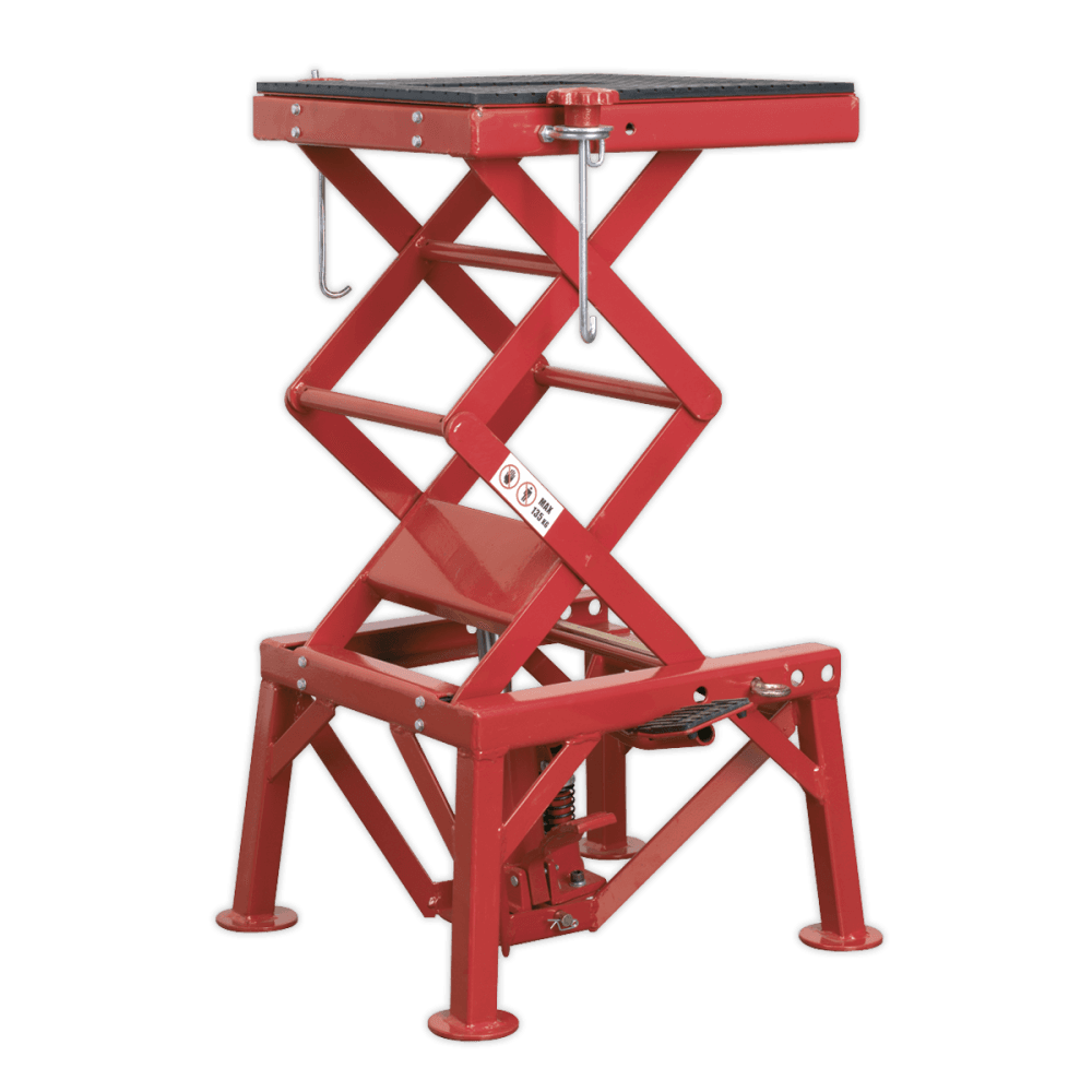 Sealey Motorcycle Lift Off-Road/Trials Bikes 135kg Model No-MC135
