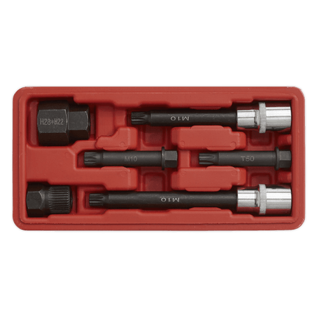 Sealey Alternator Freewheel Pulley Removal Set 6pc Model No-SX400