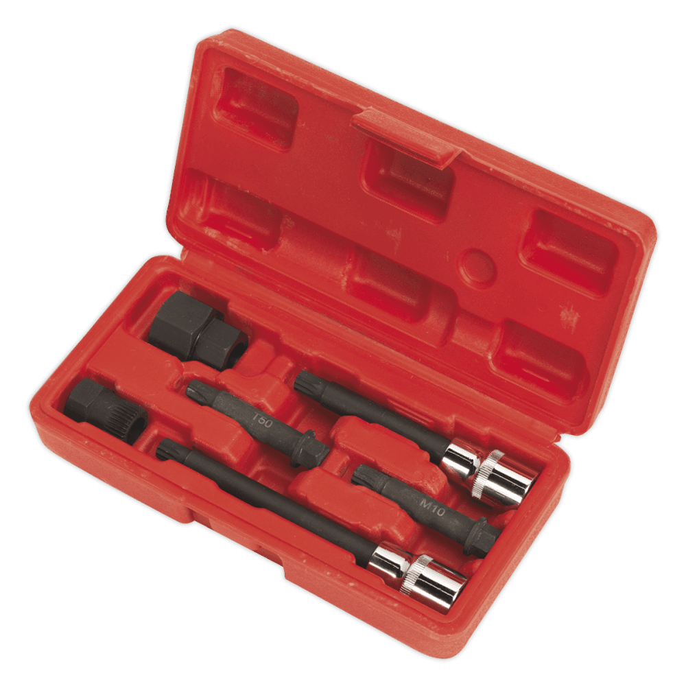 Sealey Alternator Freewheel Pulley Removal Set 6pc Model No-SX400