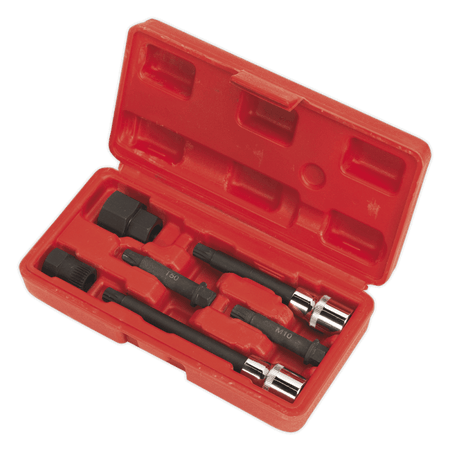 Sealey Alternator Freewheel Pulley Removal Set 6pc Model No-SX400