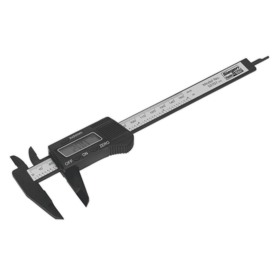 Sealey Digital Electronic Vernier Calliper 0-150mm/0-6" Model No-S0707