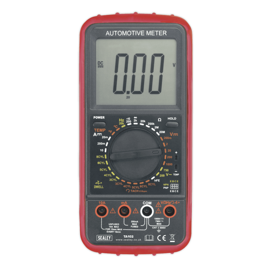Sealey Digital Automotive Analyser 11 Function Model No-TA102