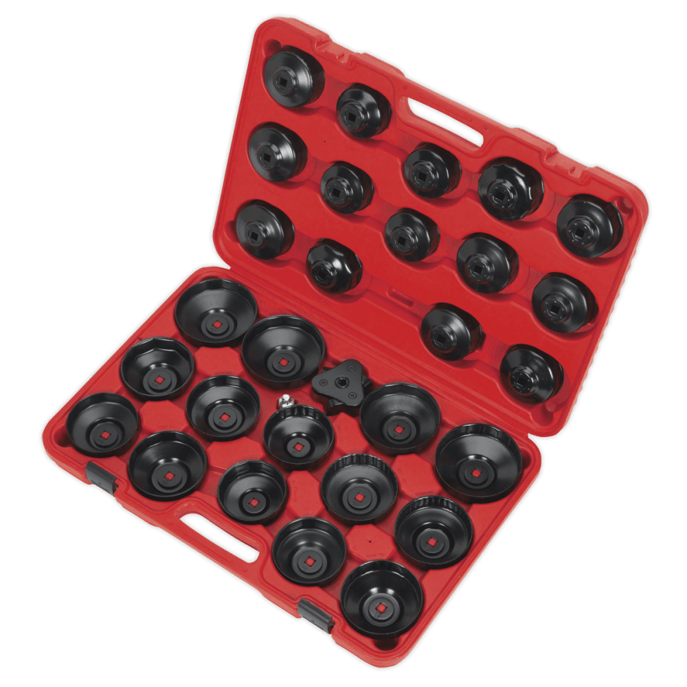 Sealey Oil Filter Cap Wrench Set 30pc Model No-VS7006