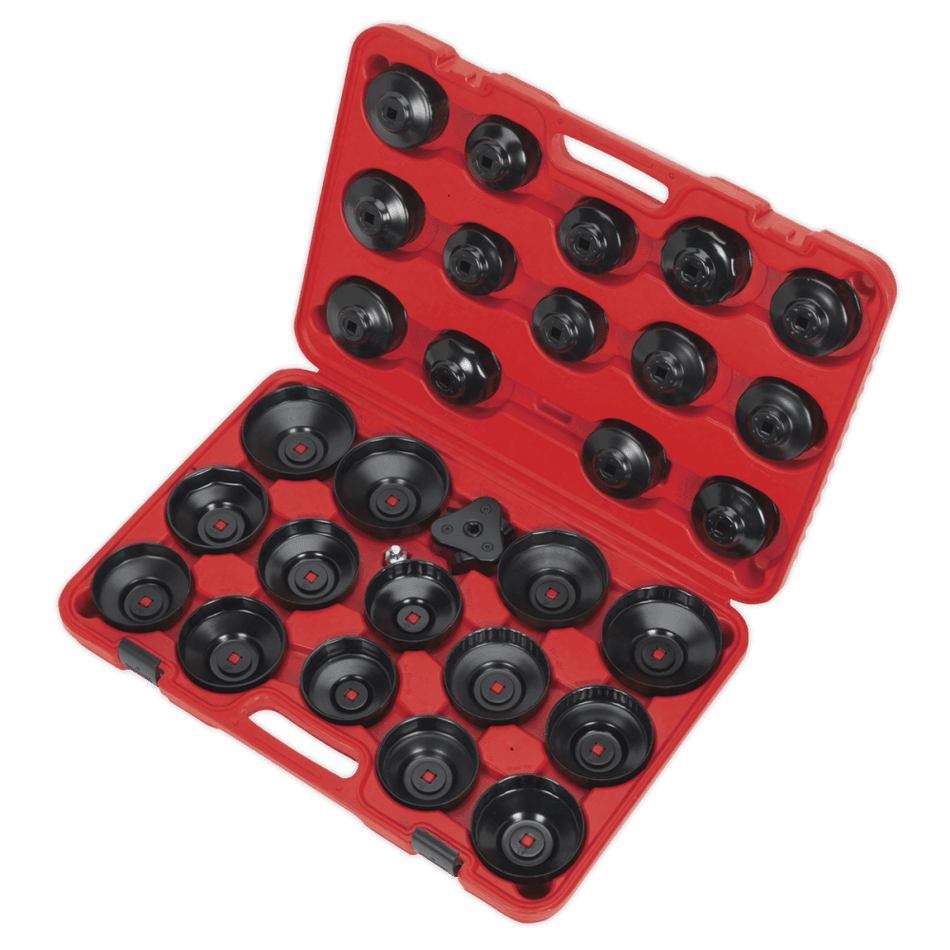 Sealey Oil Filter Cap Wrench Set 30pc Model No-VS7006