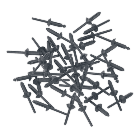 Sealey Plastic Rivets 5 x 15.8mm Pack of 50 Model No-PR003