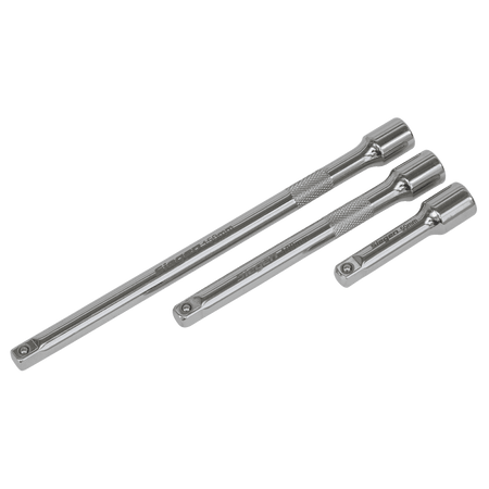 Sealey Extension Bar Set 3pc 1/4"Sq Drive Model No-S0718