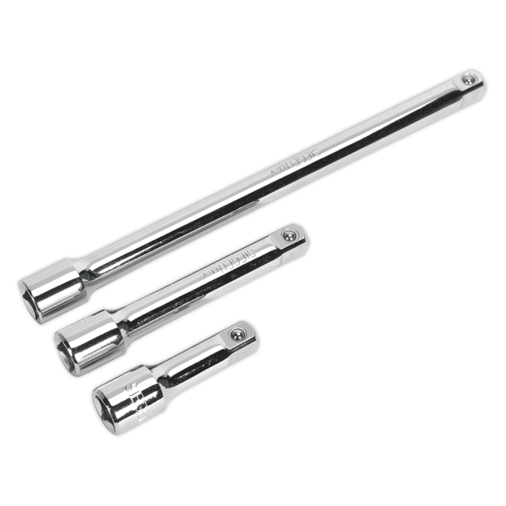 Sealey Extension Bar Set 3pc 1/2"Sq Drive Model No-S0720