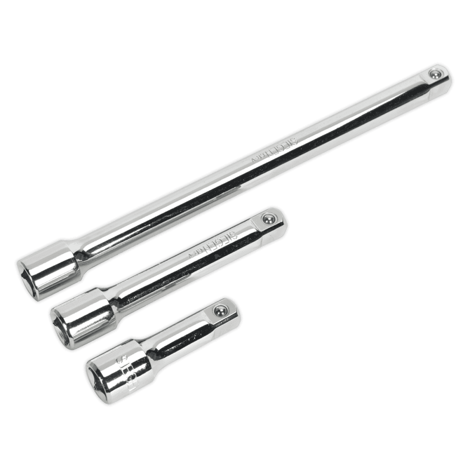 Sealey Extension Bar Set 3pc 1/2"Sq Drive Model No-S0720