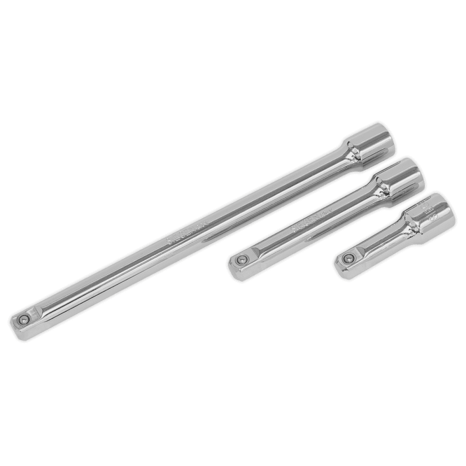 Sealey Extension Bar Set 3pc 1/2"Sq Drive Model No-S0720