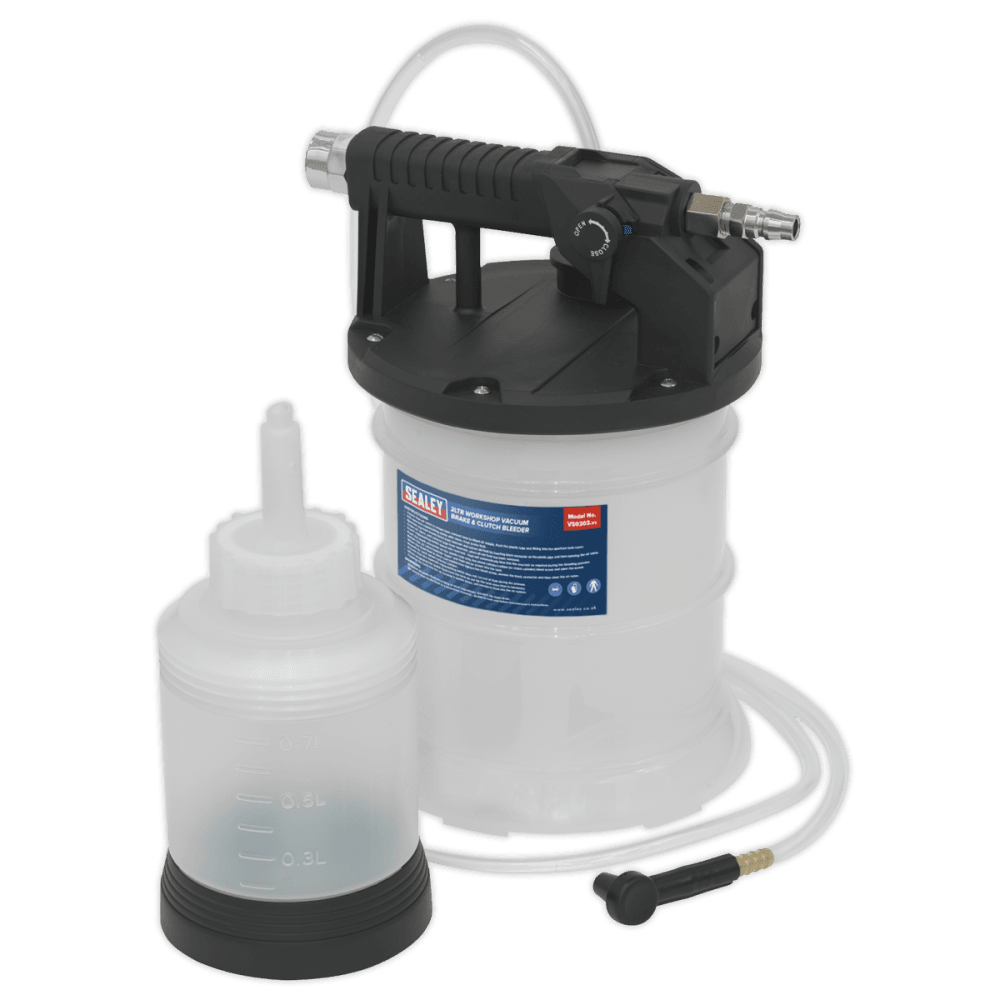 Sealey Workshop Vacuum Brake & Clutch Bleeder 2ltr Model No-VS0203