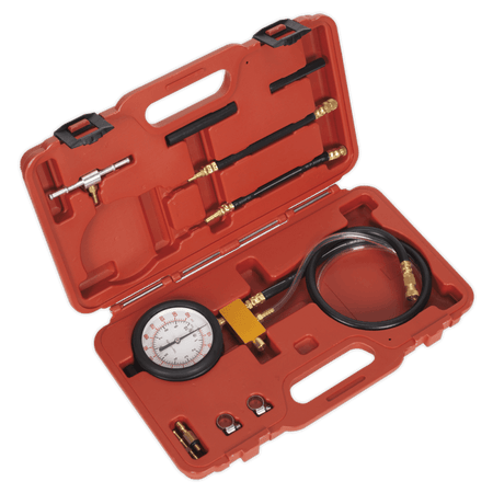 Sealey Fuel Injection Pressure Test Kit - Test Port Model No-VSE211