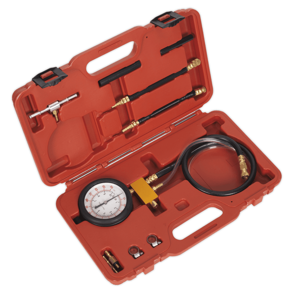 Sealey Fuel Injection Pressure Test Kit - Test Port Model No-VSE211