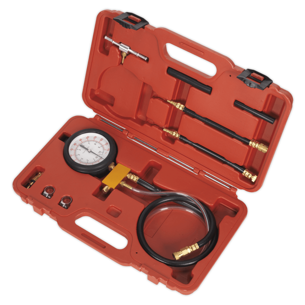 Sealey Fuel Injection Pressure Test Kit - Test Port Model No-VSE211