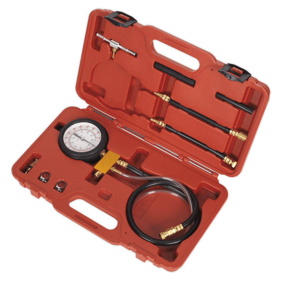 Sealey Fuel Injection Pressure Test Kit - Test Port Model No-VSE211