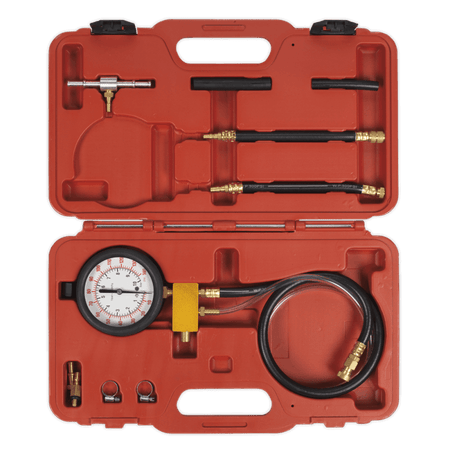 Sealey Fuel Injection Pressure Test Kit - Test Port Model No-VSE211