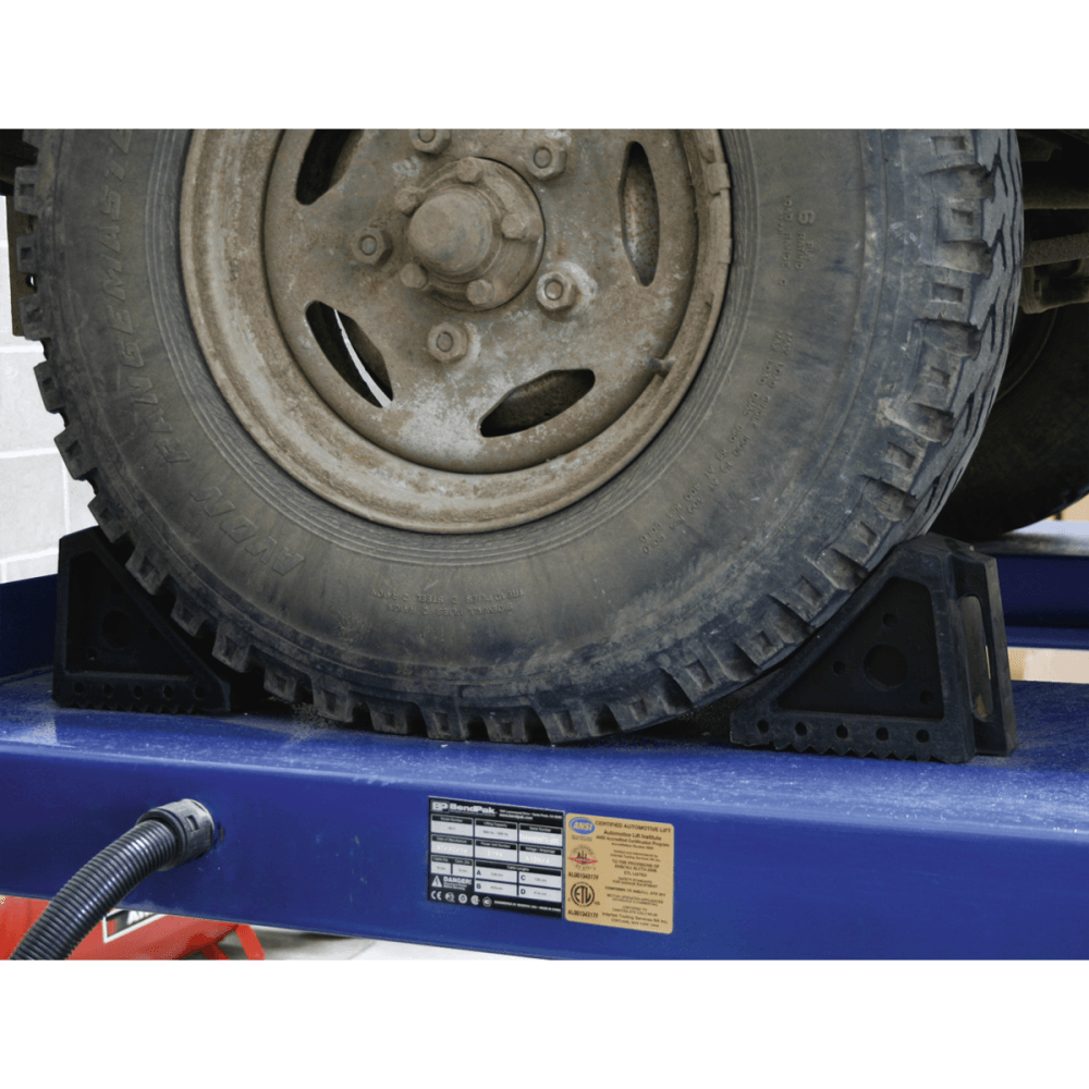 Sealey Rubber Wheel Chocks 2.2kg - Pair Model No-WC01