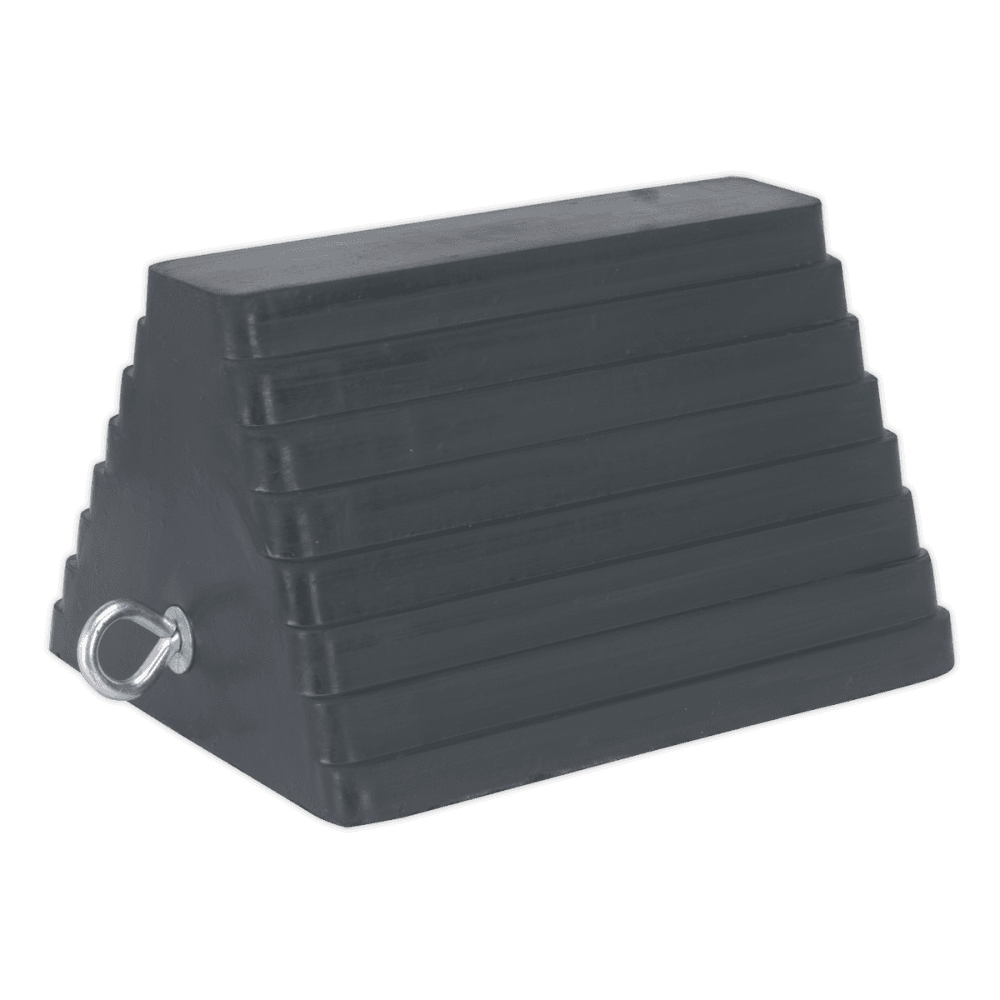 Sealey Rubber Wheel Chock 4.3kg - Single Model No-WC03