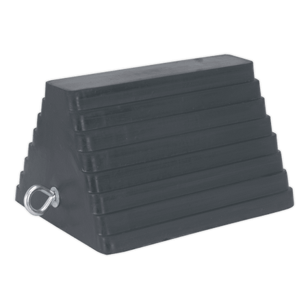 Sealey Rubber Wheel Chock 4.3kg - Single Model No-WC03