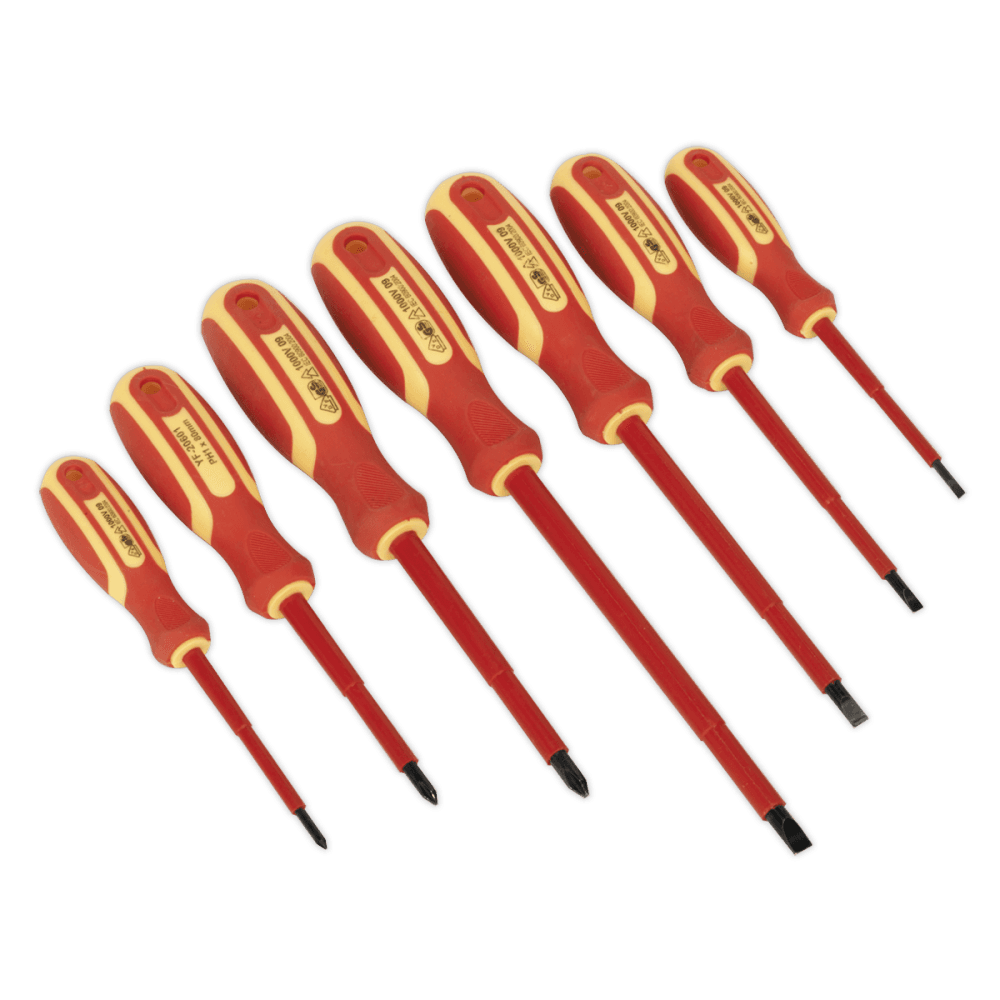 Sealey Screwdriver Set 7pc Electrician's VDE/TUV/GS Approved Model No-S0756