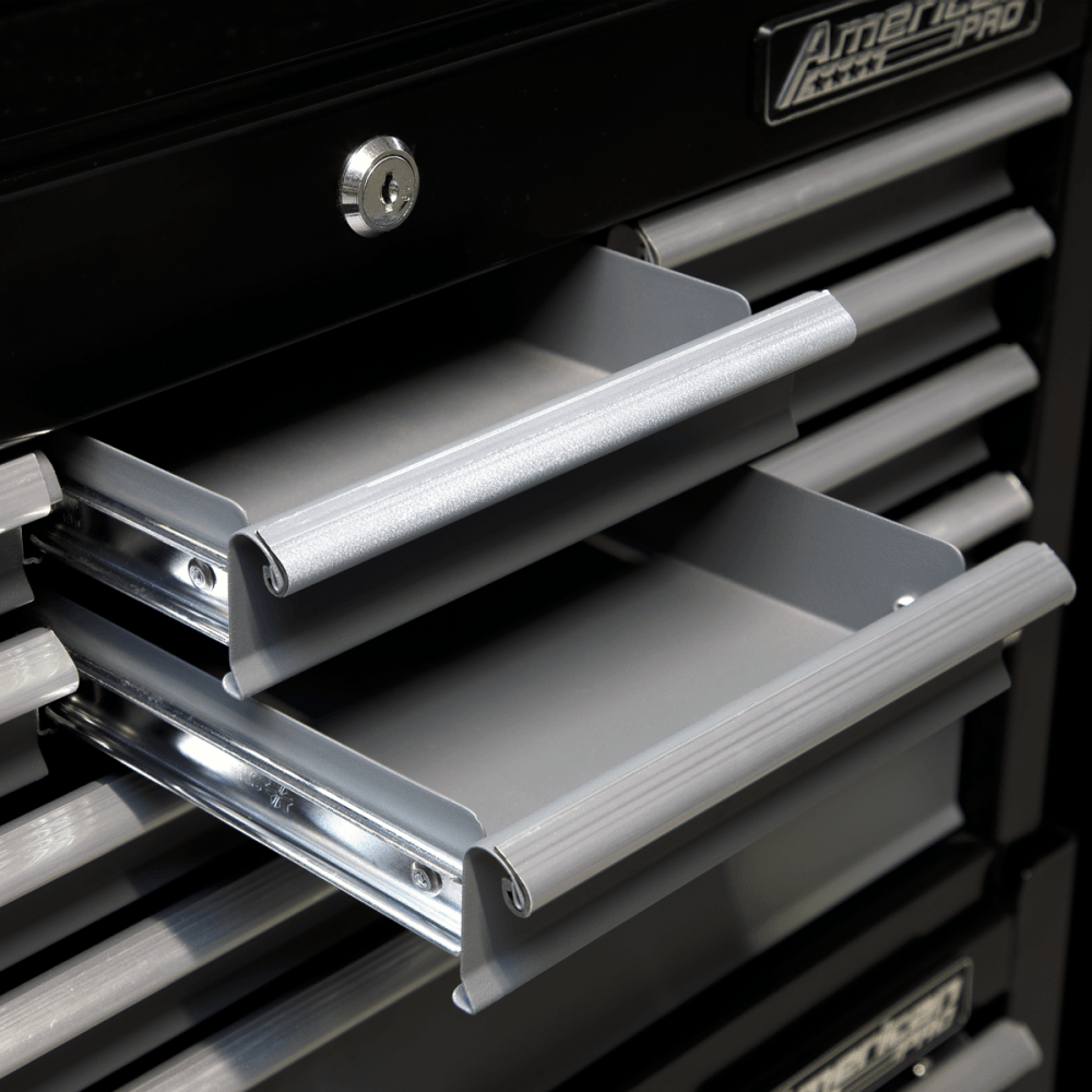 Sealey Topchest 9 Drawer with Ball Bearing Runners - Black/Grey Model No-AP2509B