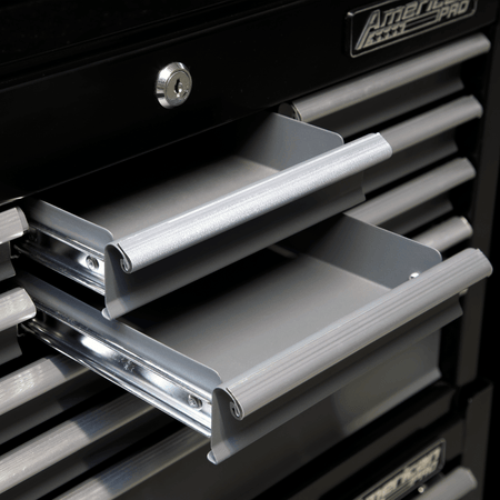 Sealey Topchest 9 Drawer with Ball Bearing Runners - Black/Grey Model No-AP2509B