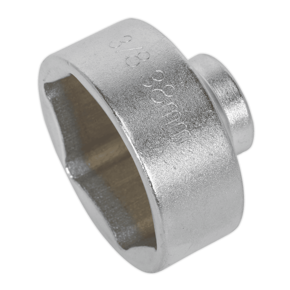 Sealey Low Profile Oil Filter Socket 38mm 3/8"Sq Drive Model No-SX115
