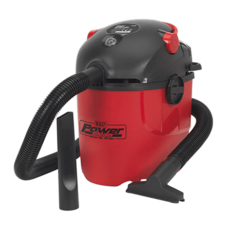 Sealey Vacuum Cleaner Wet & Dry 10ltr 1000W/230V Model No-PC100