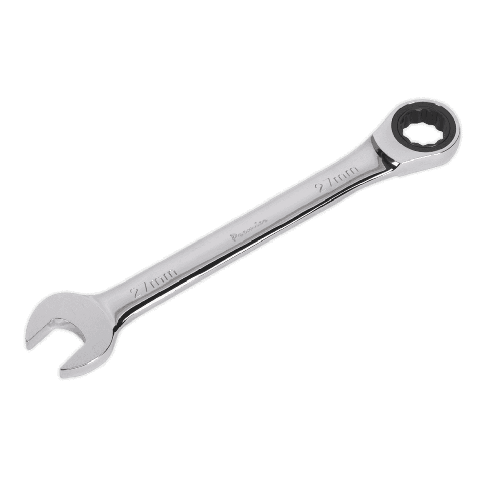 Sealey Ratchet Combination Spanner 27mm Model No-RCW27