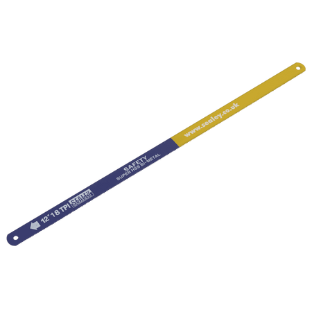Sealey Hacksaw Blade 300mm HSS Bi-Metal 18tpi Pack of 2 Model No-HSB0218