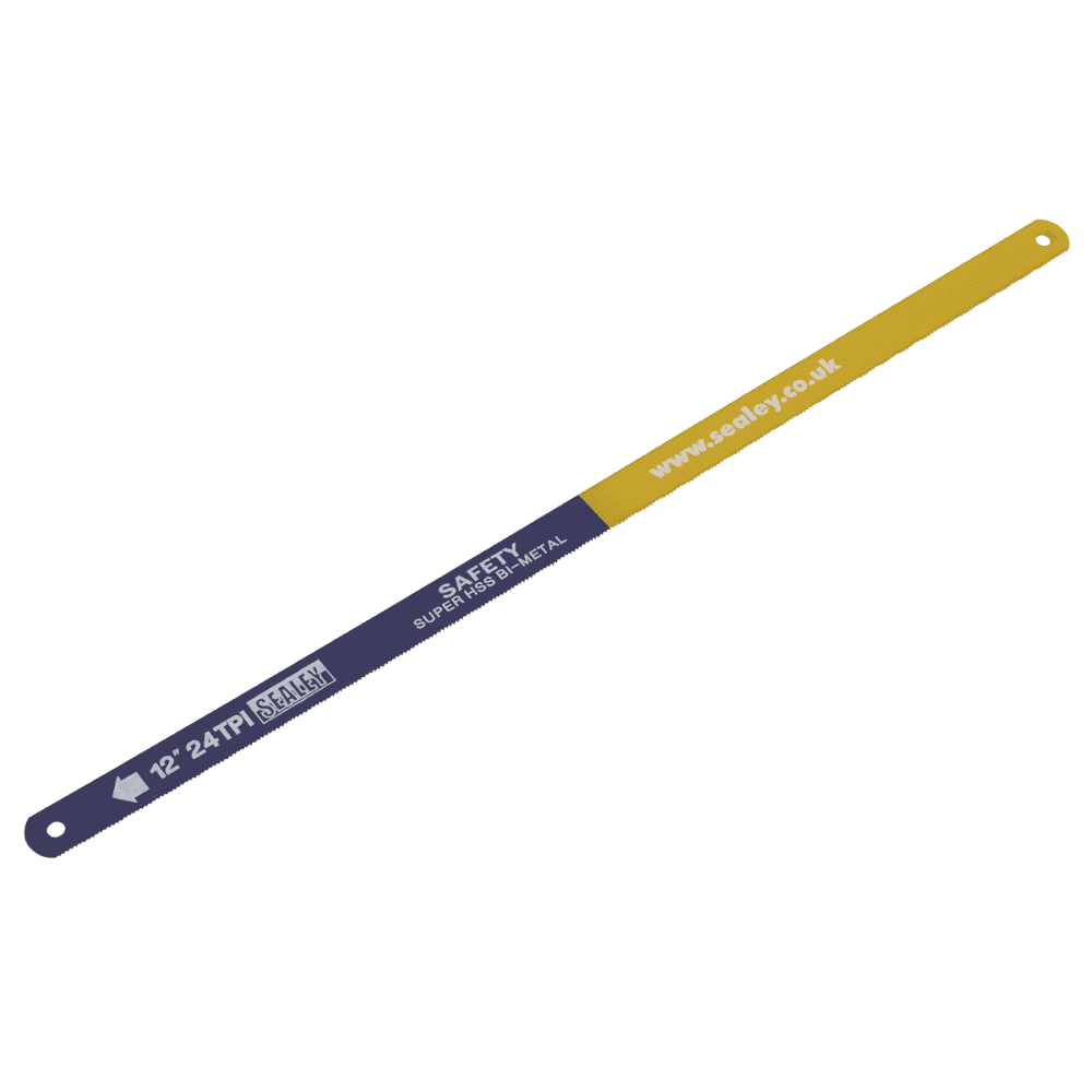 Sealey Hacksaw Blade 300mm HSS Bi-Metal 24tpi Pack of 2 Model No-HSB0224
