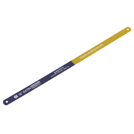Sealey Hacksaw Blade 300mm HSS Bi-Metal 24tpi Pack of 2 Model No-HSB0224