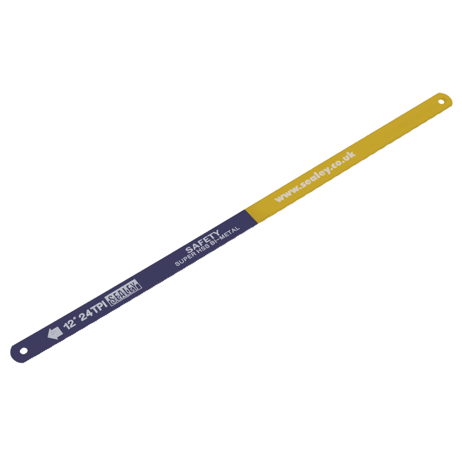 Sealey Hacksaw Blade 300mm HSS Bi-Metal 24tpi Pack of 2 Model No-HSB0224