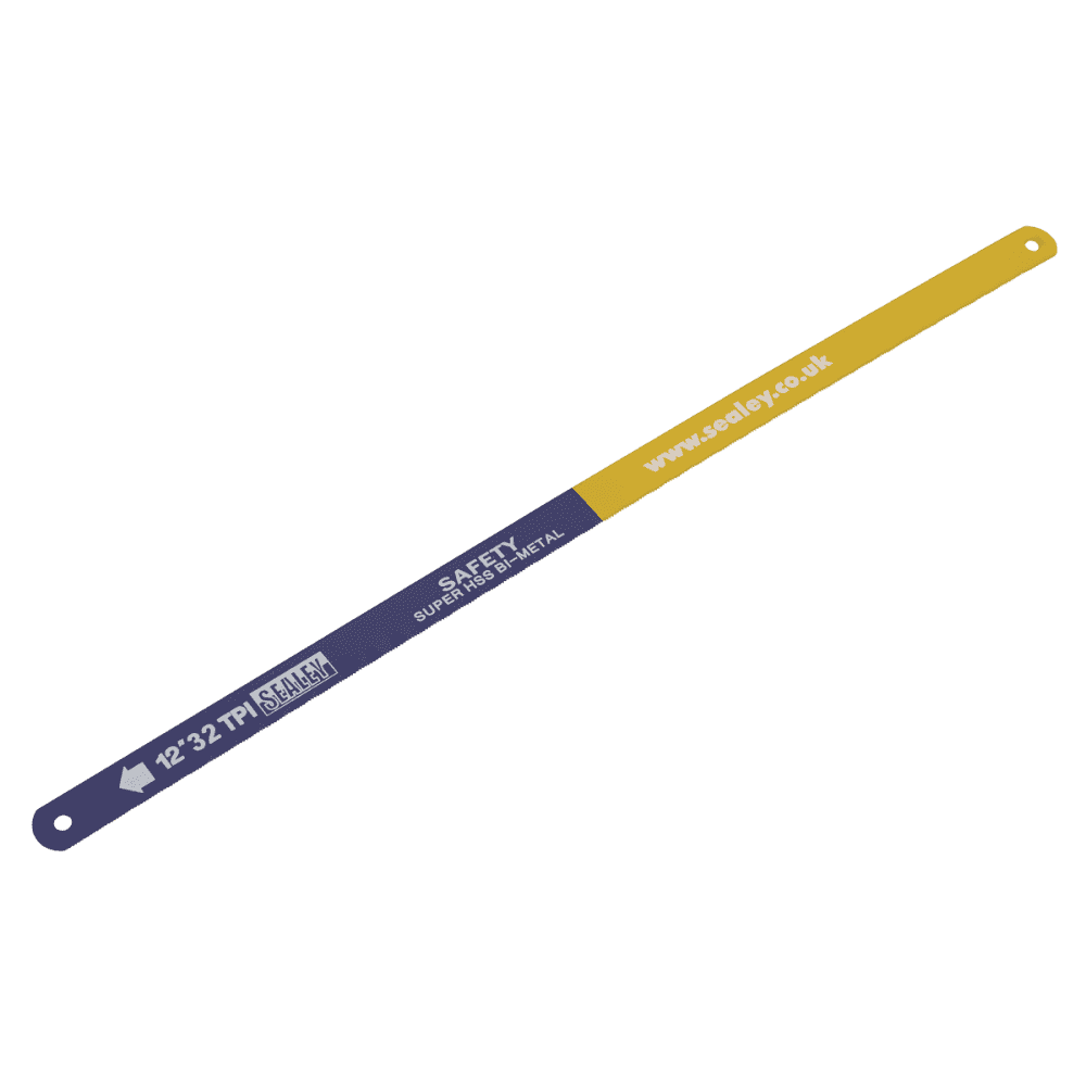 Sealey Hacksaw Blade 300mm HSS Bi-Metal 32tpi Pack of 2 Model No-HSB0232