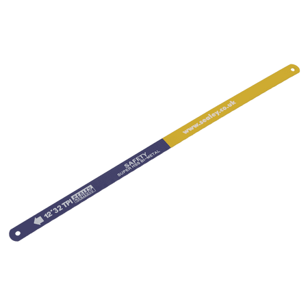 Sealey Hacksaw Blade 300mm HSS Bi-Metal 32tpi Pack of 2 Model No-HSB0232